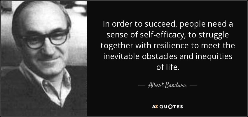 Albert Bandura quote